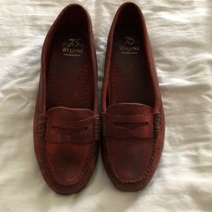 Classic Bass Weejuns Ox blood red